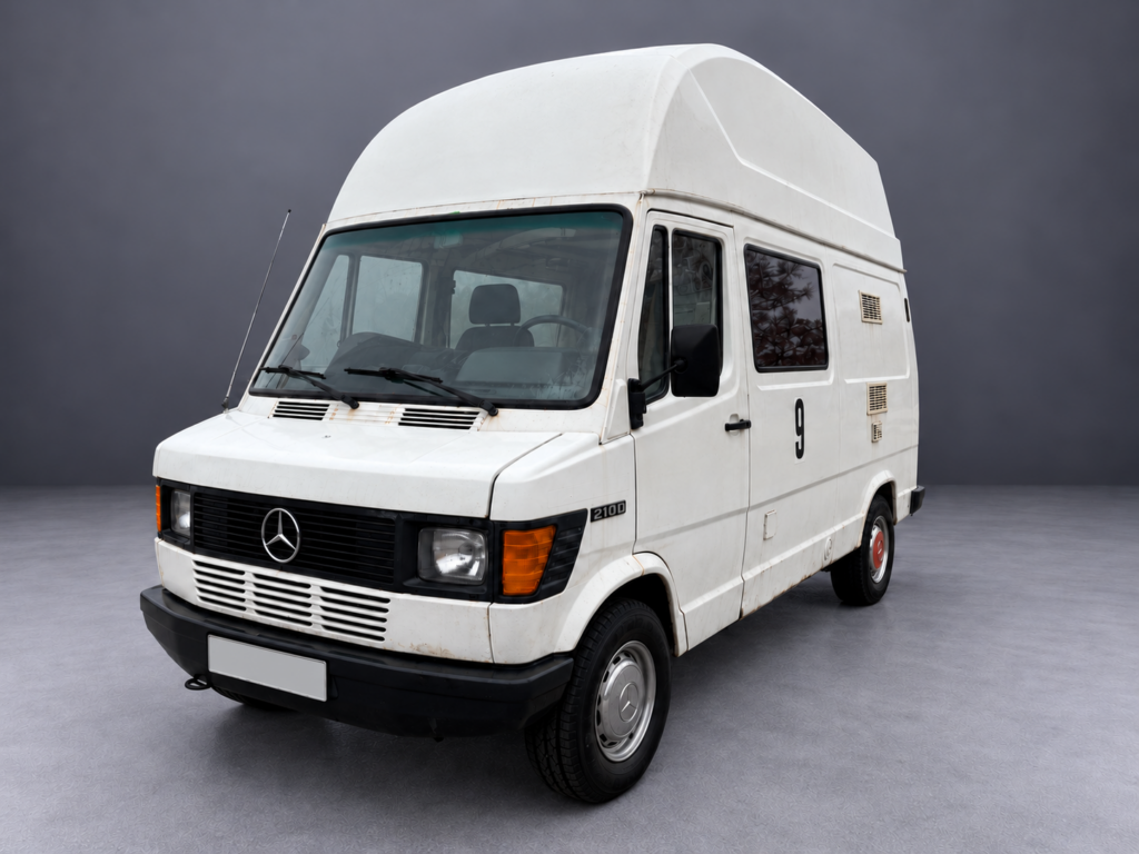 Mercedes Benz 210D Wohnwagen